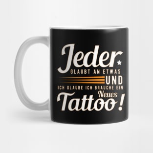 Tattoo Saying In German Word - v2 Mug